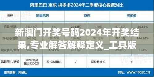 新澳门开奖号码2024年开奖结果,专业解答解释定义_工具版8.700